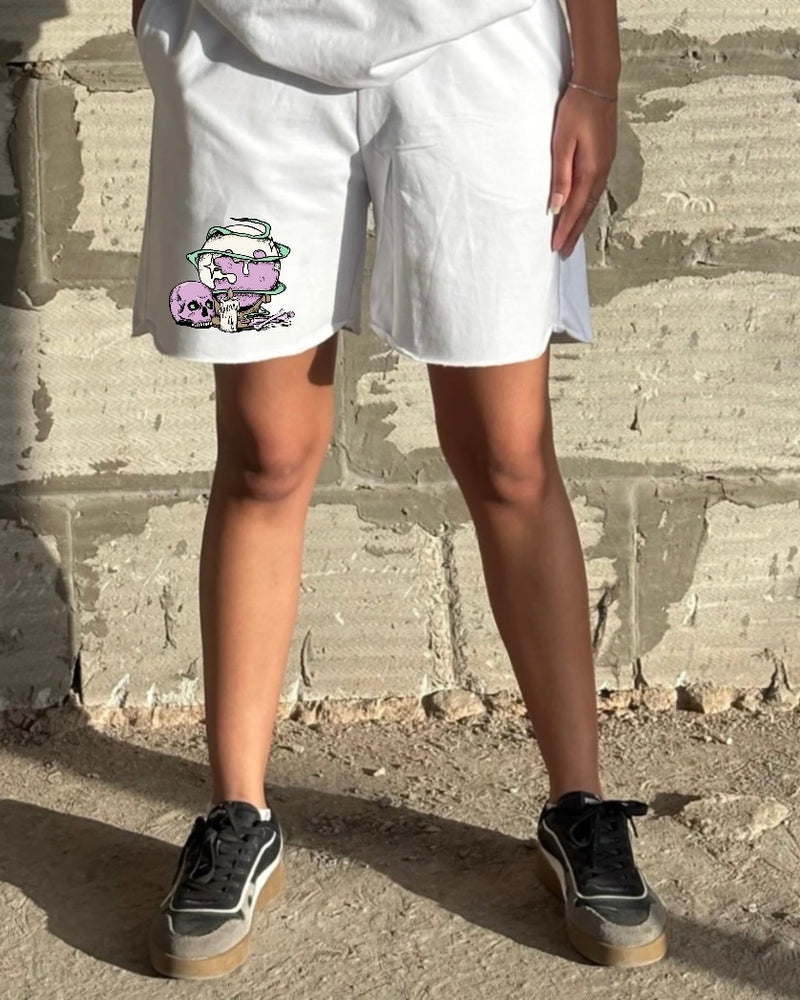 Uncany - Rolled Hem Shorts Shorts
