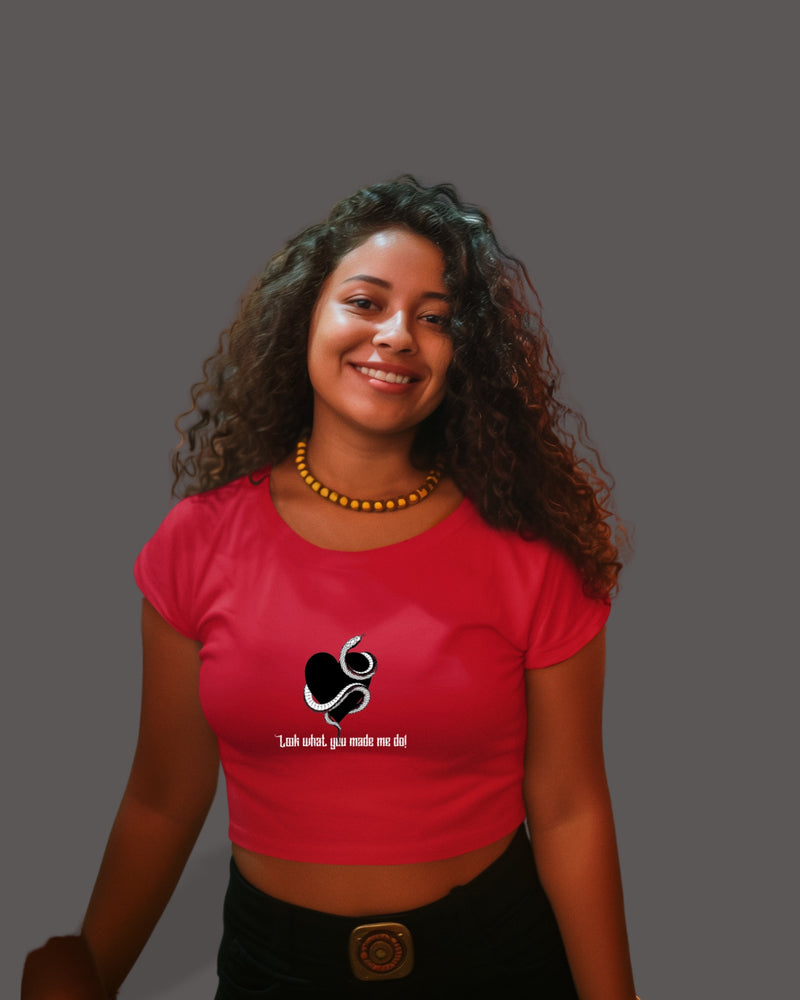 Look What You Made Me Do - Crop Top