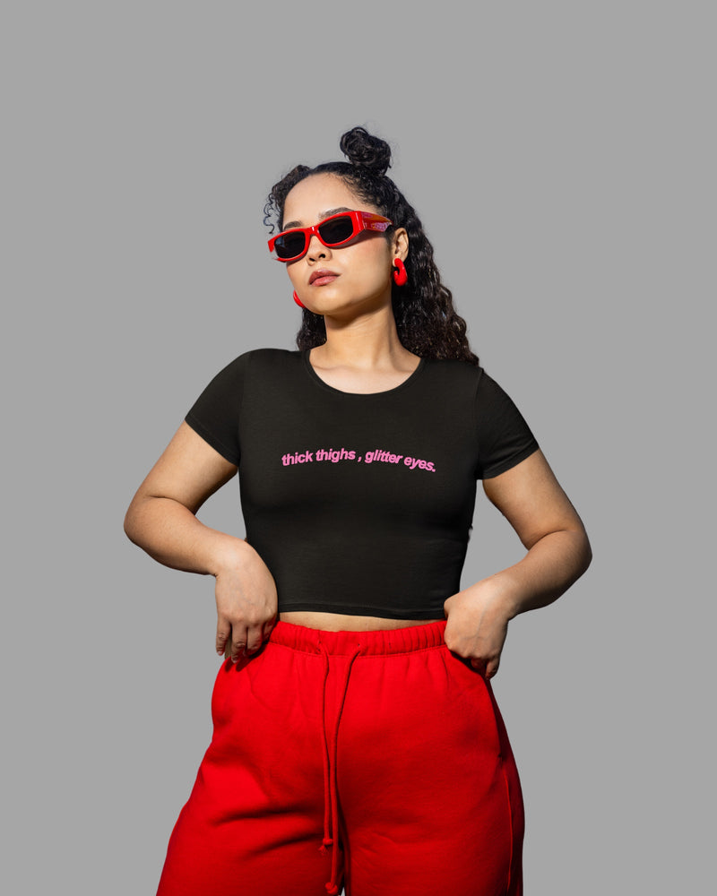 Thick Thighs - Crop Top