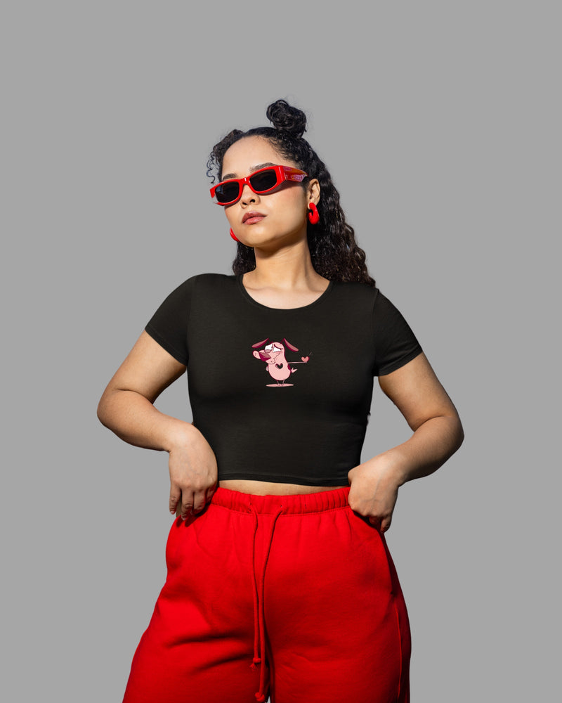Fraidy - Crop Top