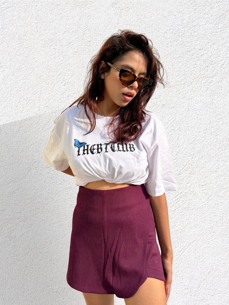 Maroon - Skort