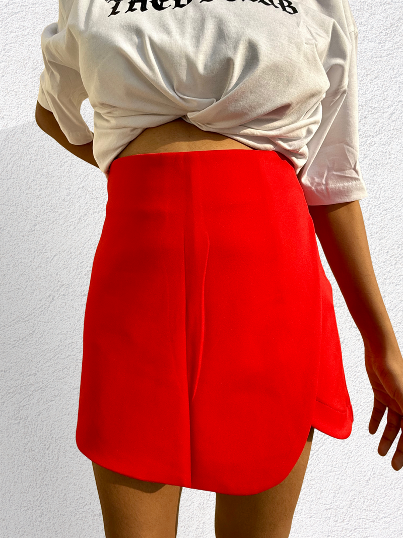 Red - Skort