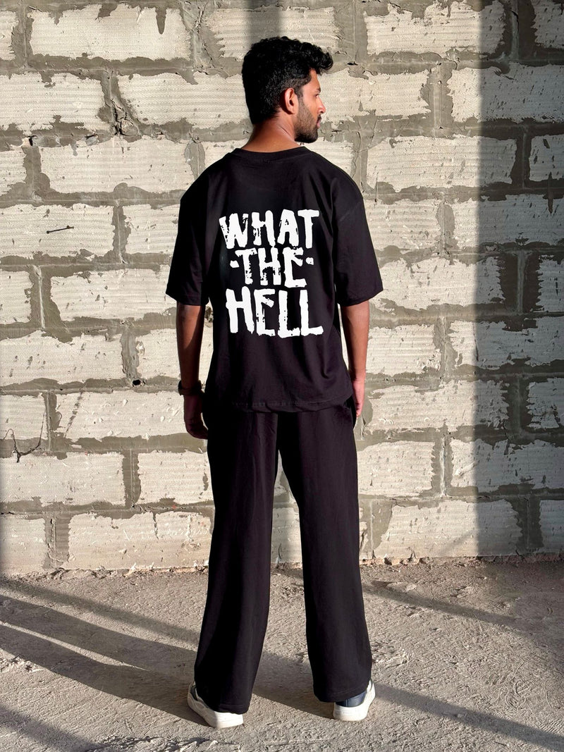 What The Hell - Straight Fit Co-ord Set