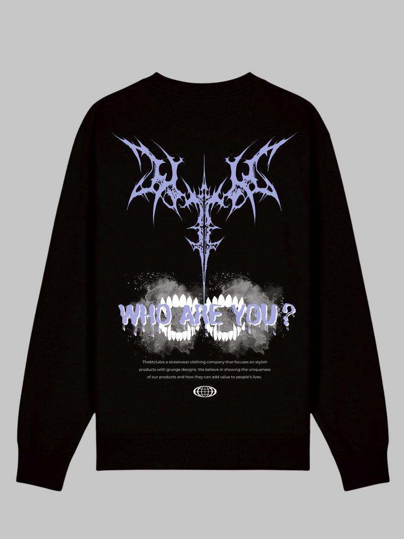 Who are You - Oversized Sweatshirt