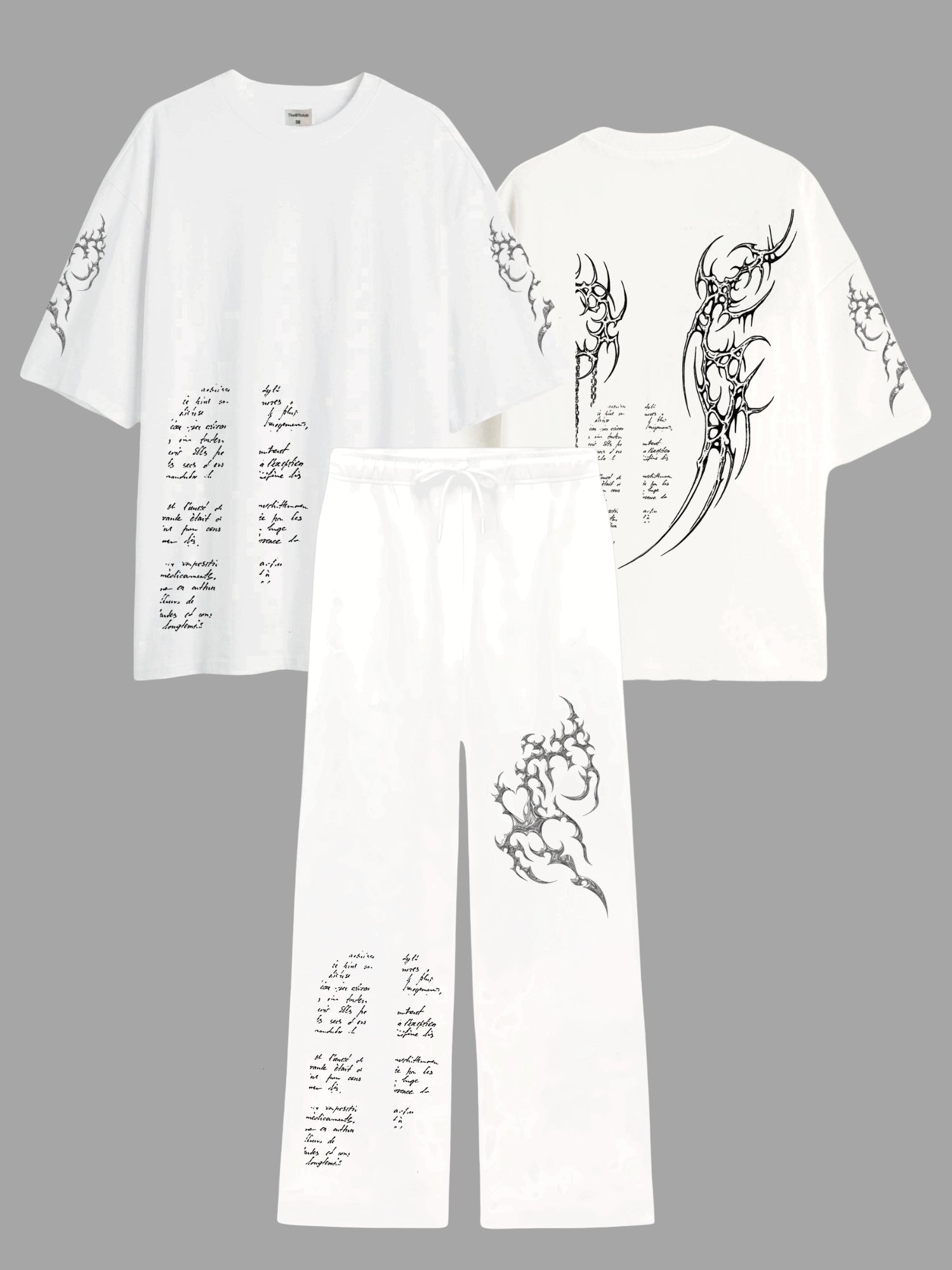Abyssco Buy Abyss Unisex Straight Fit Co-ord Set Online – TheBTclub