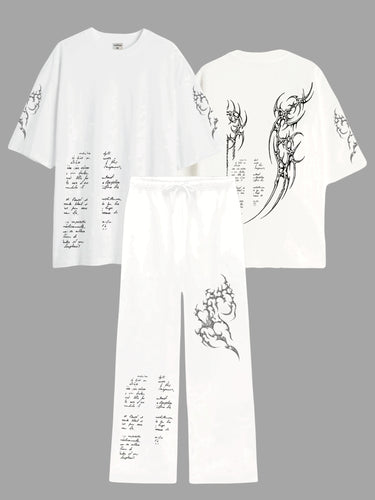Abyss - Straight Fit Co-ord Set