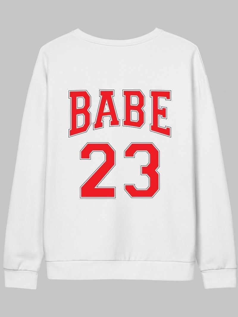 Babe - Oversized Sweatshirt