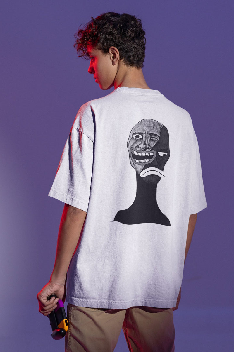 HAPPILY SAD  -Oversized T-shirt