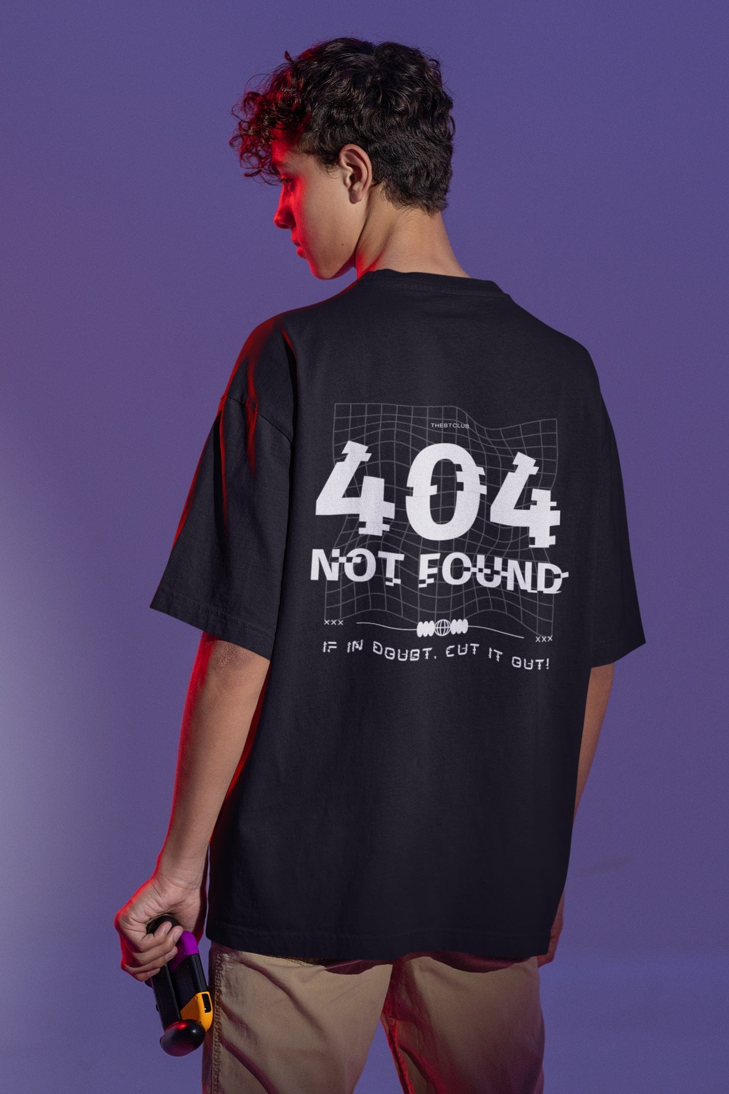 404 DOUBT - Oversized T-shirt – TheBTclub