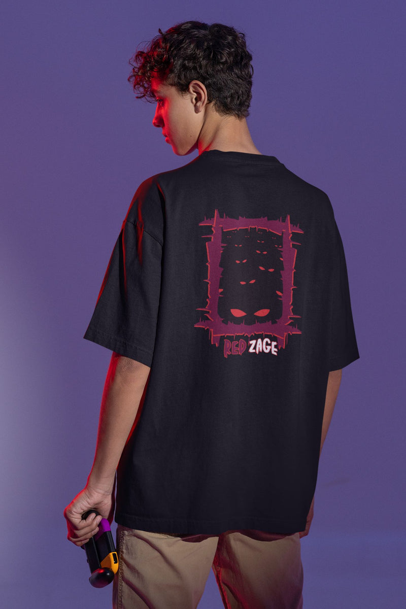 RED ZAGE- Oversized T-shirt