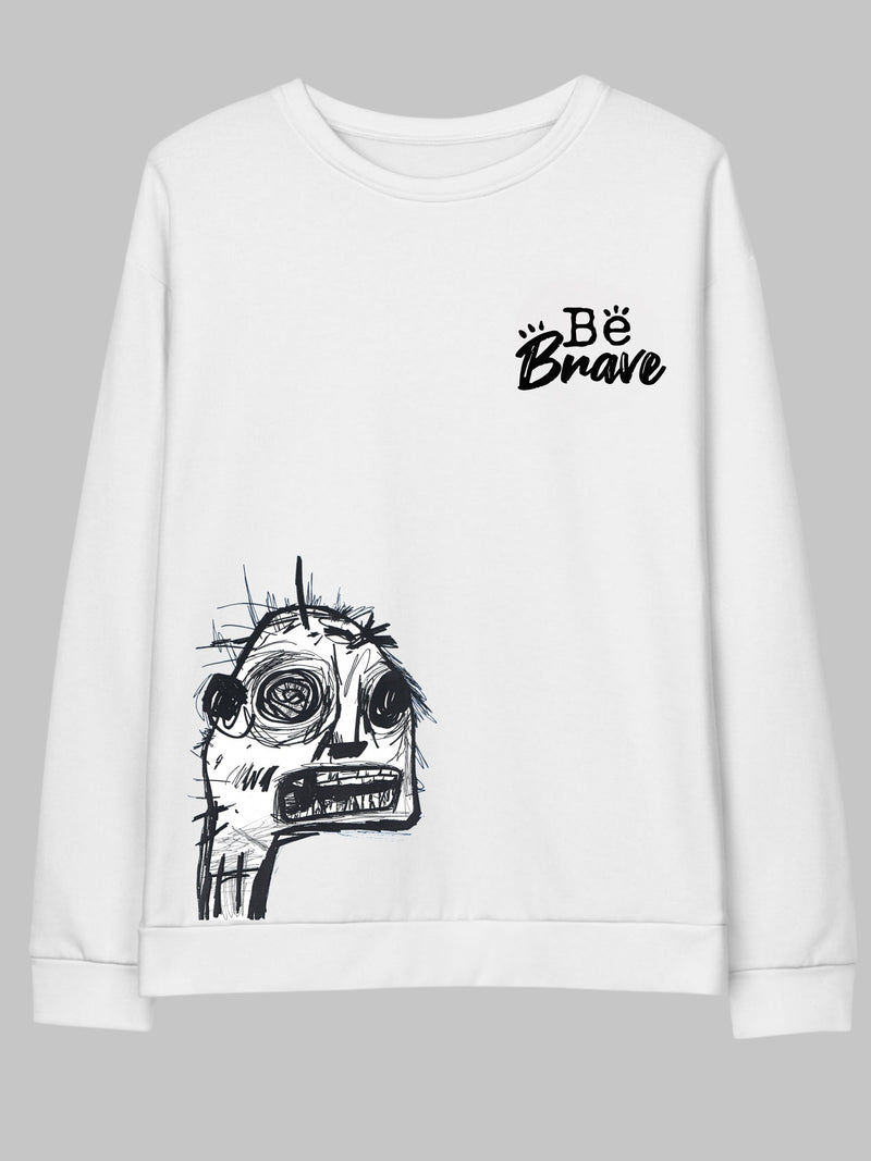 Be Brave - Oversized Sweatshirt