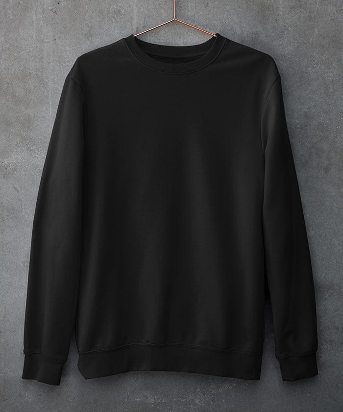 Black -  Basic Sweatshirt