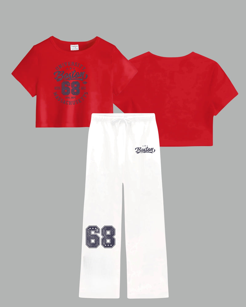 Boston - Crop Co-ord Set