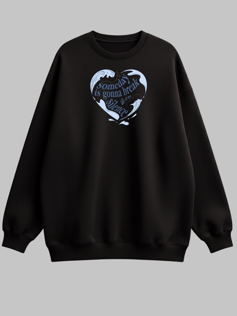Break Silence - Oversized Sweatshirt