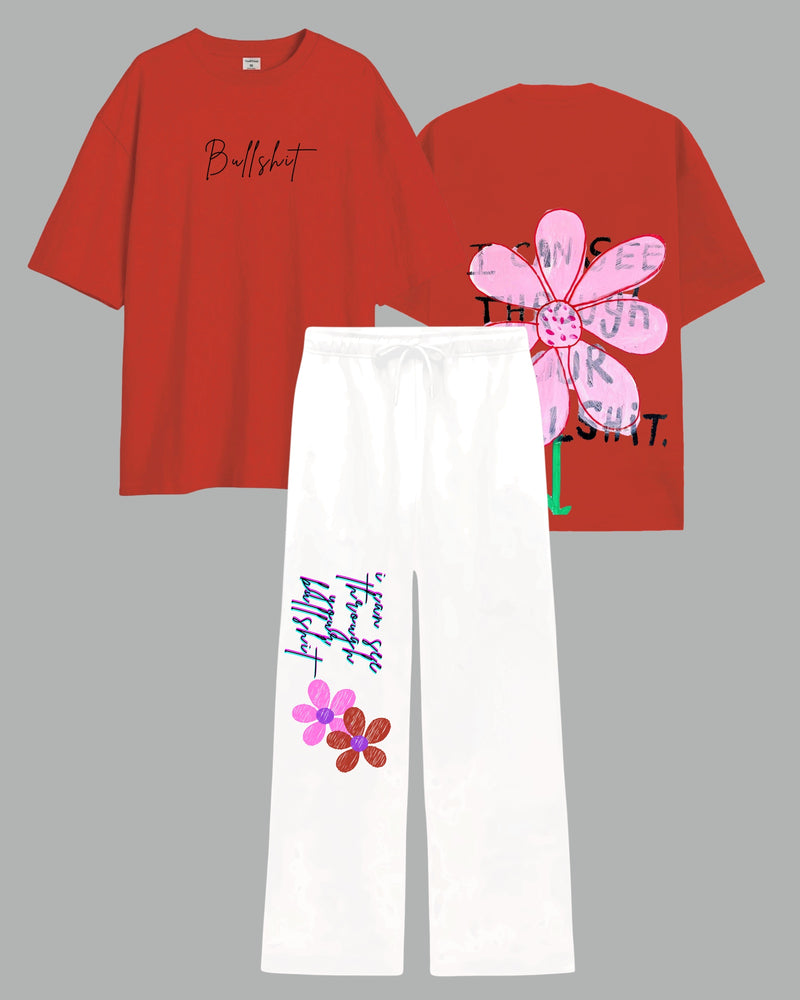 Cut the crap - Straight Fit Co-ord Set