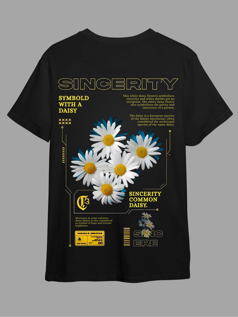 Daisy - Round Neck T-shirt