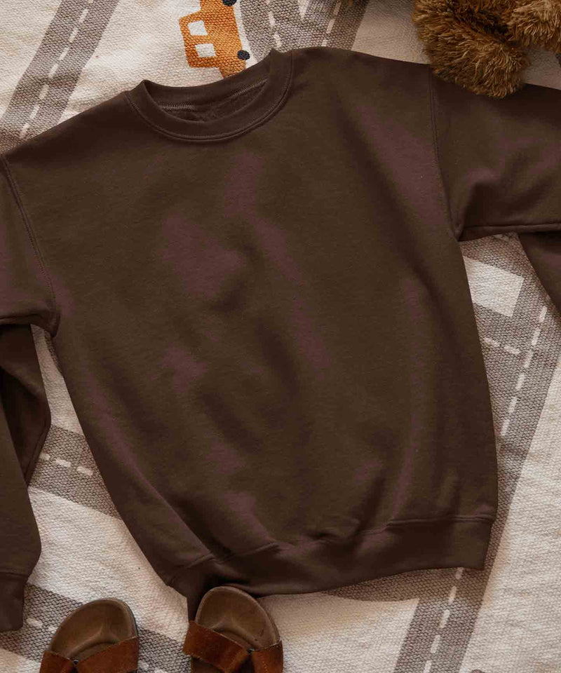 Dark brown - Basic Sweatshirt