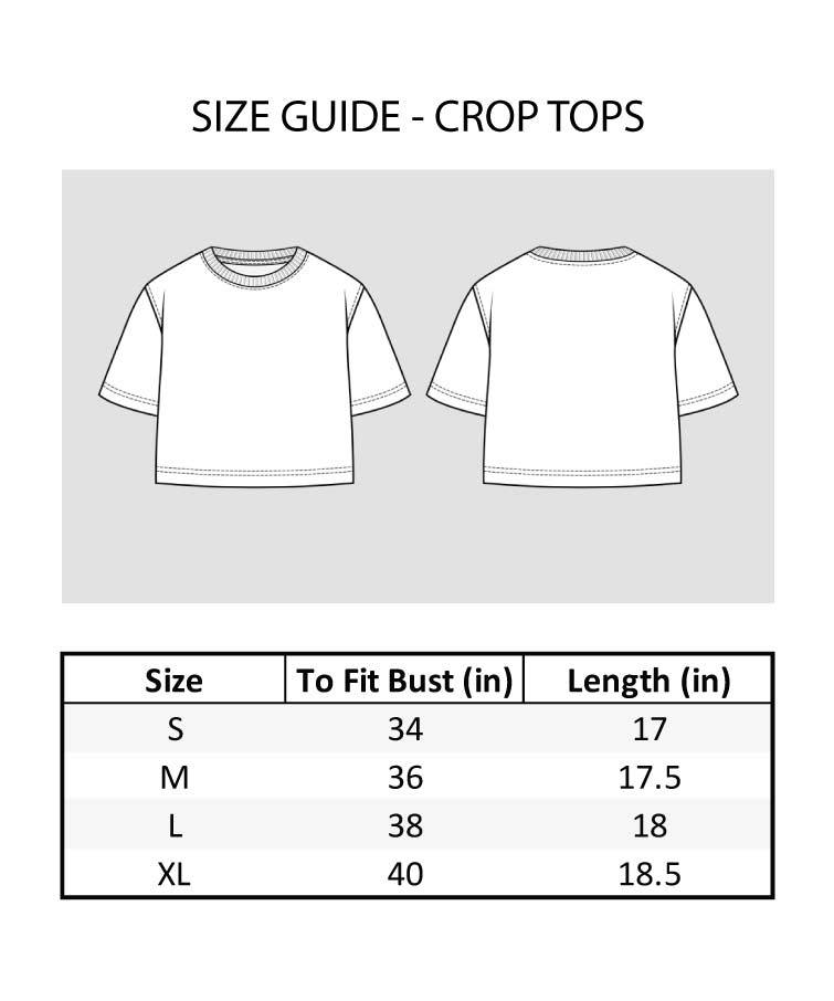 Comfort Fit Crop top - Mint green