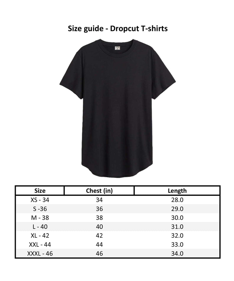 Navy -  Dropcut