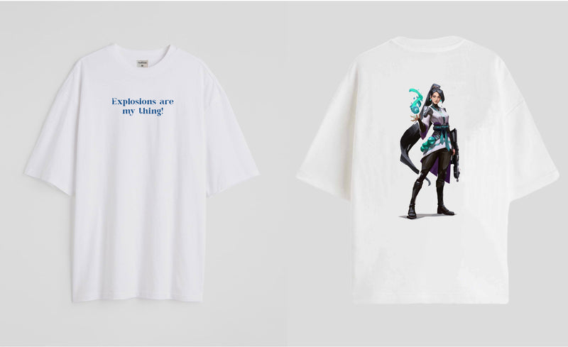 Explosions - Oversized T-shirt