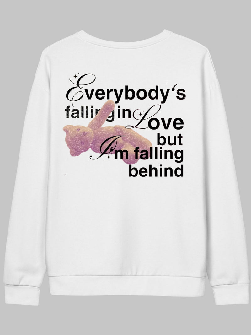 Falling Behind - Oversized Sweatshirt
