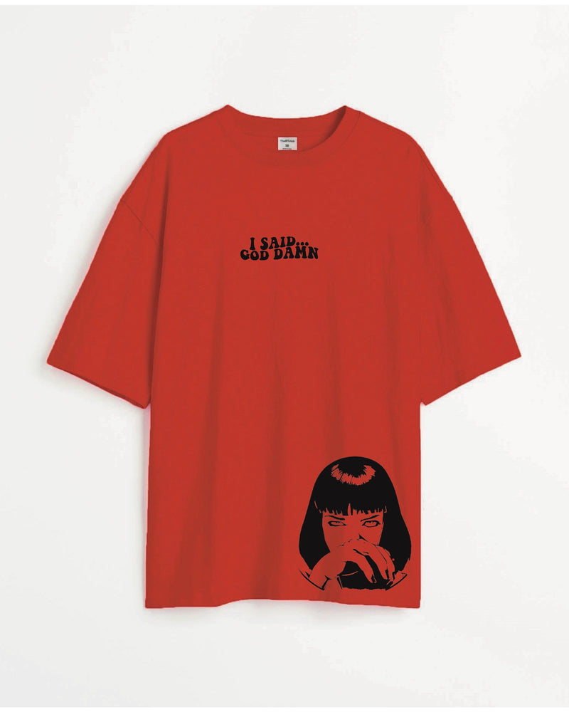 God damn - Oversized T-shirt