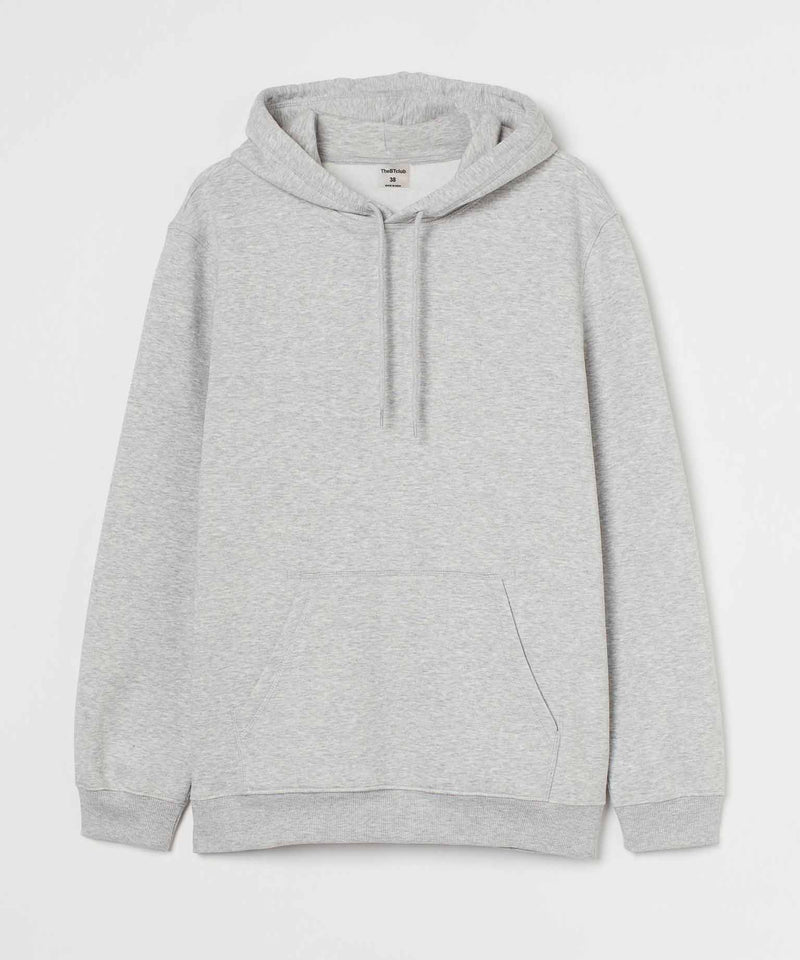 Light grey - Basic Hooded Sweatshirt
