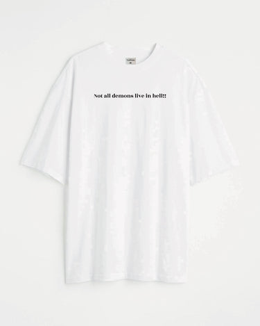 Hell Unisex Co-ord Set - Oversized T-Shirt & Shorts