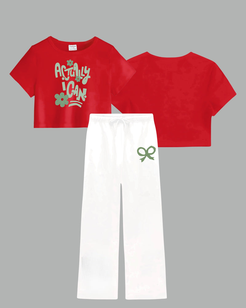 I can - Crop Co-ord Set