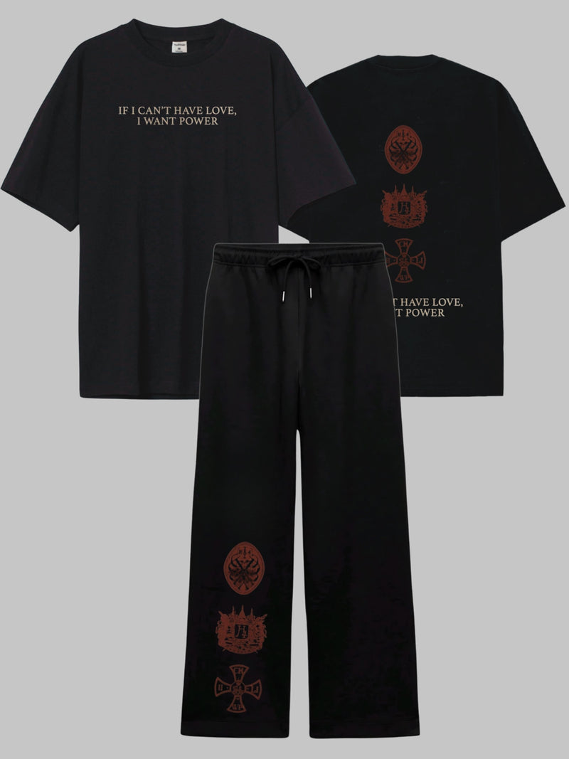 I want power - Straight Fit Co-ord Set