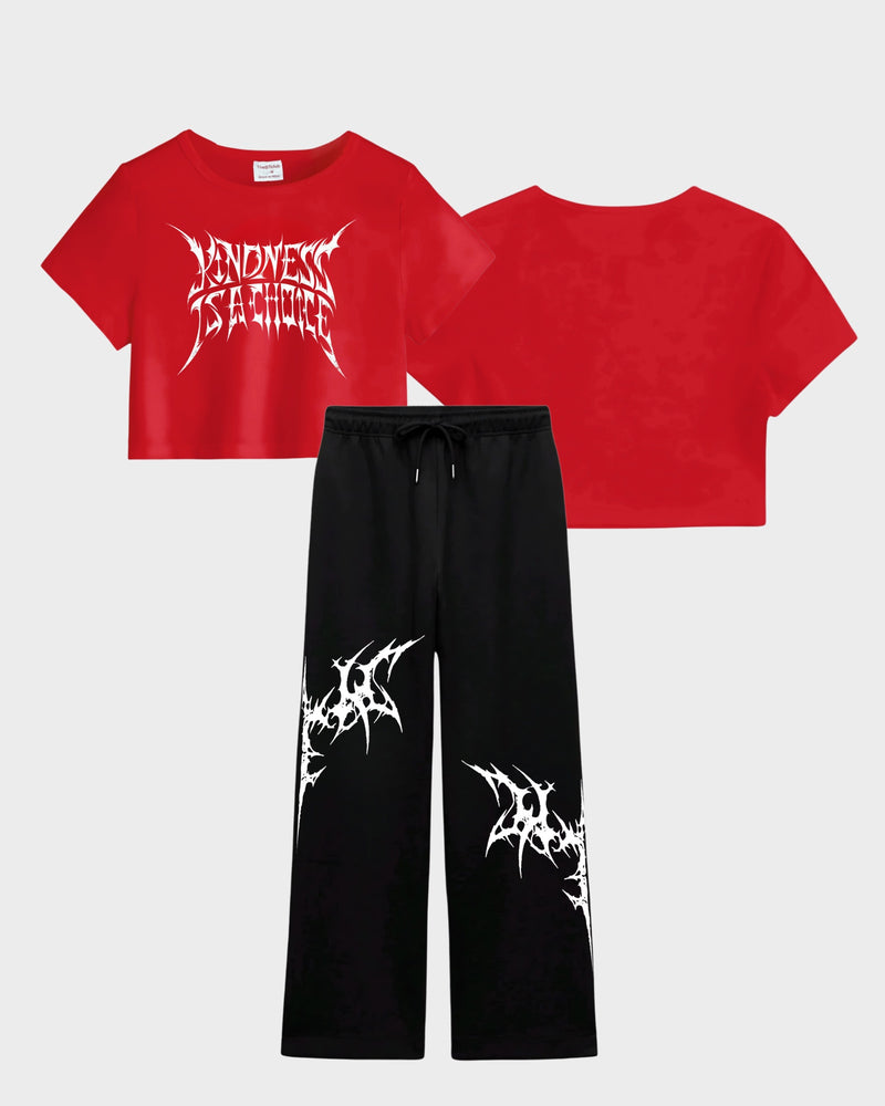 Kindness - Crop Co-ord Set