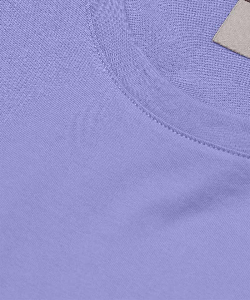 Round Neck T-shirt - Light purple