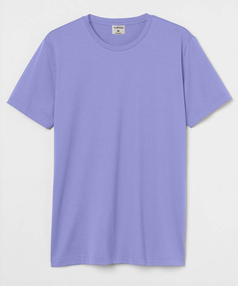 Round Neck T-shirt - Light purple