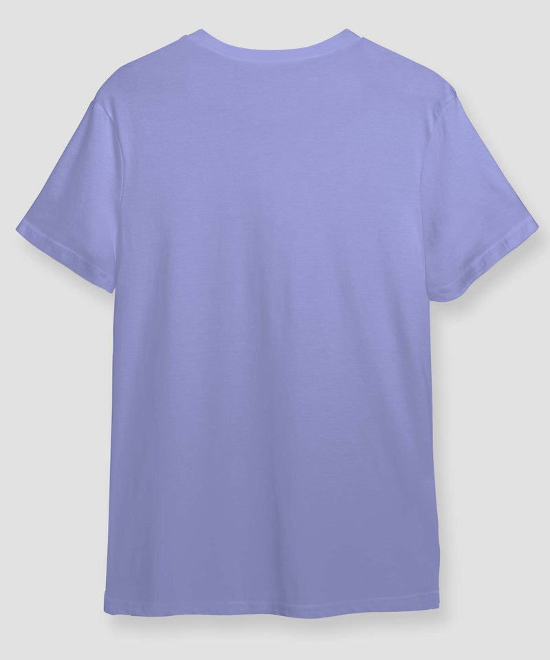 Round Neck T-shirt - Light purple