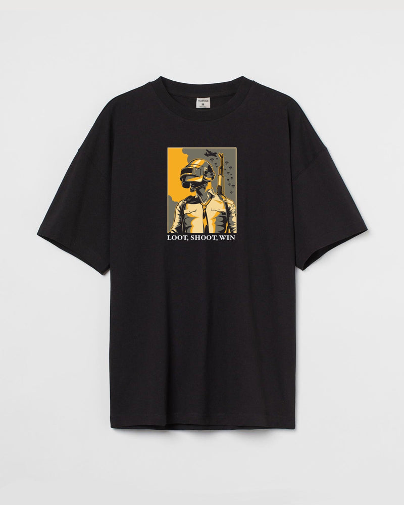 Loot Shoot Win - Oversized T-shirt