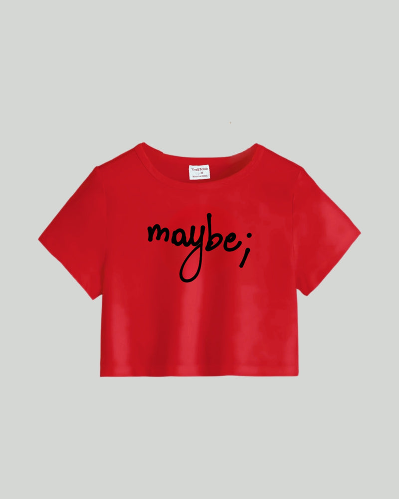 Maybe - Crop Co-ord Set