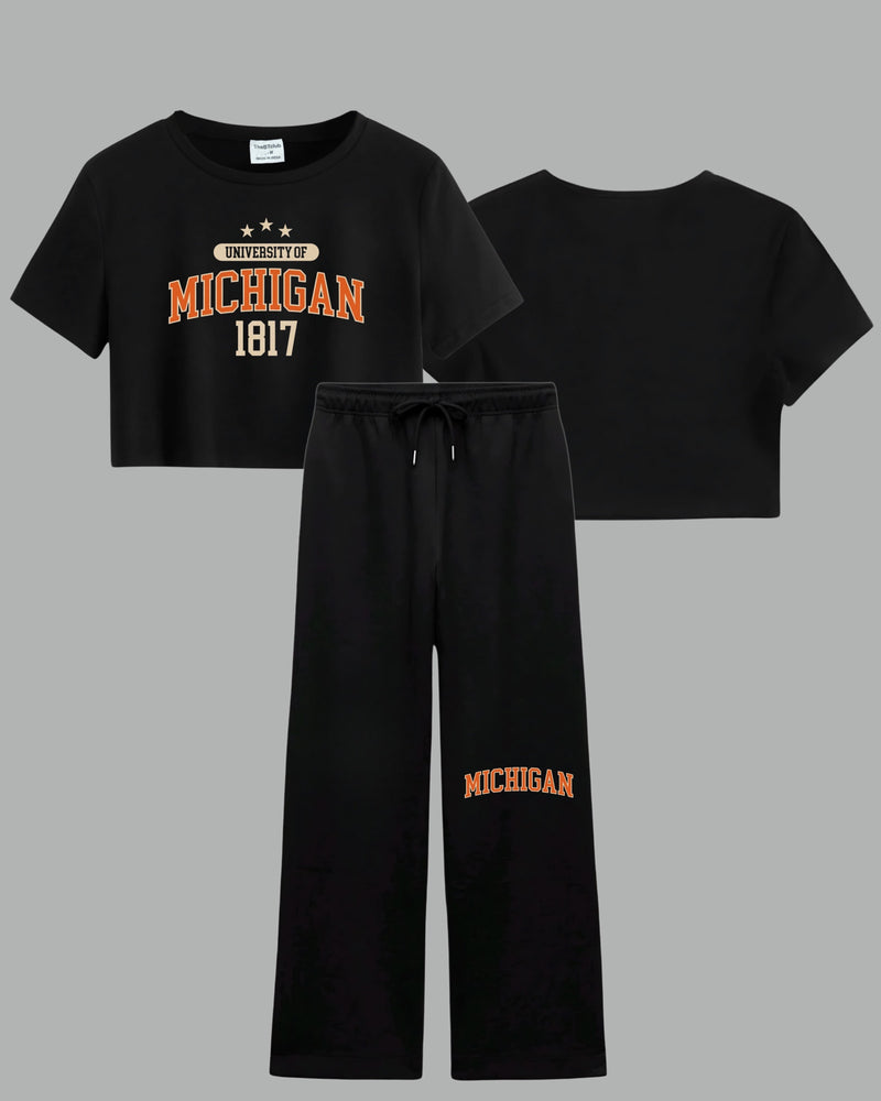 Michigan - Crop Co-ord Set