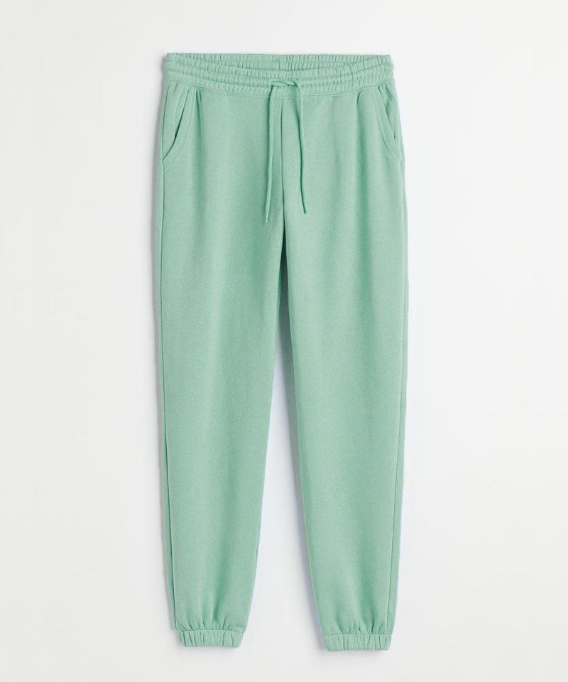 Mint green - basic winter sweatpants