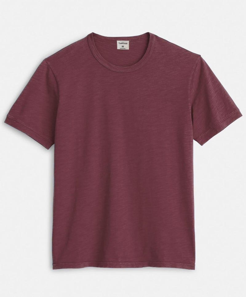 Mulberry-pink - Slub Cotton T-shirt