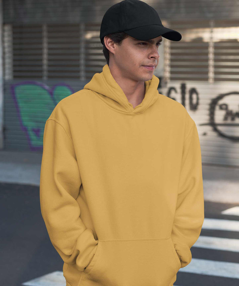 Mustard - Basic Hooded Sweatshirt