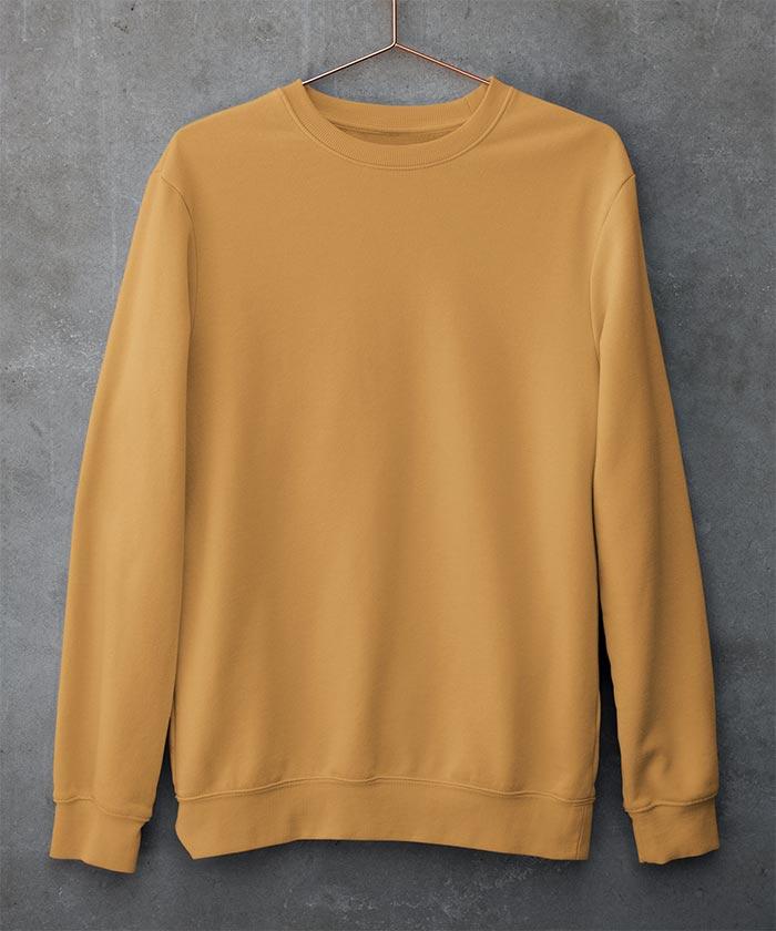 Mustard - Basic Sweatshirt