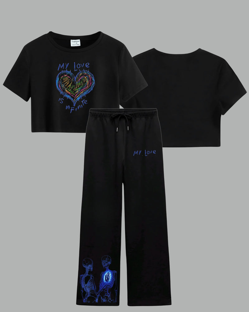 My love - Crop Co-ord Set