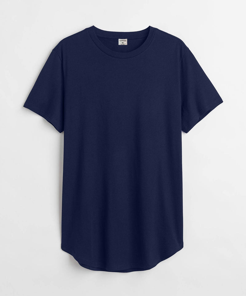 Navy -  Dropcut