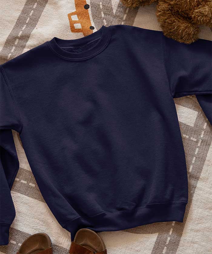 Navy blue -  Basic Sweatshirt