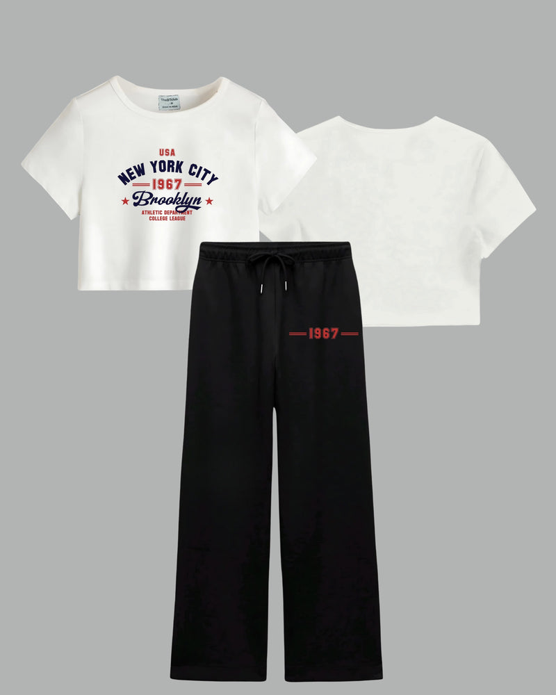 New York - Crop Co-ord Set