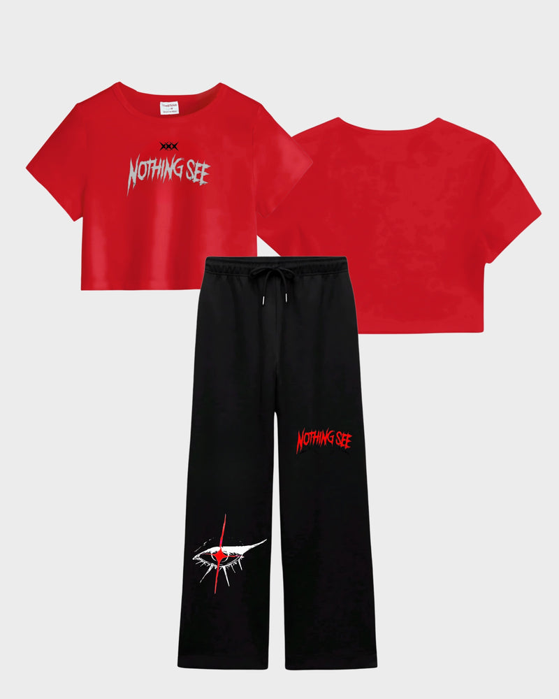 Nothing see - Crop Co-ord Set