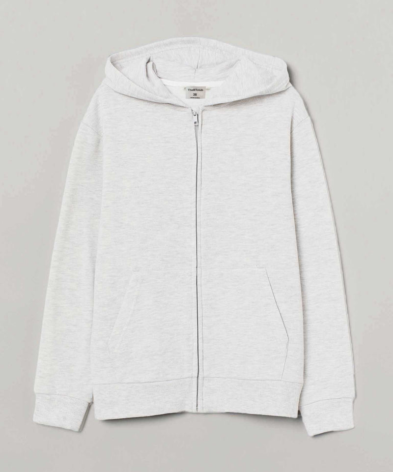 Off white - Basic Zipped Hooded Sweatshirt