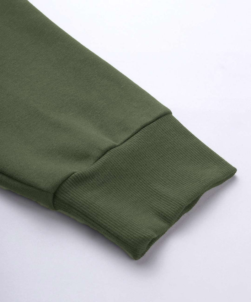 Olive green - Basic  Winter Joggers