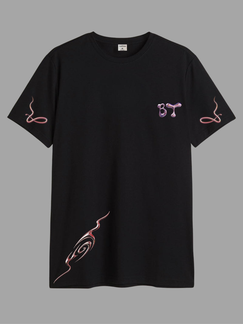 Pink Mind - Round Neck T-shirt