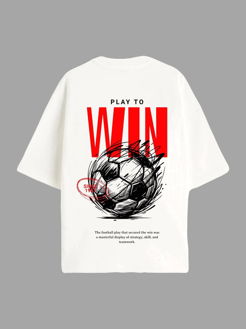 Play to win - Oversized T-shirt